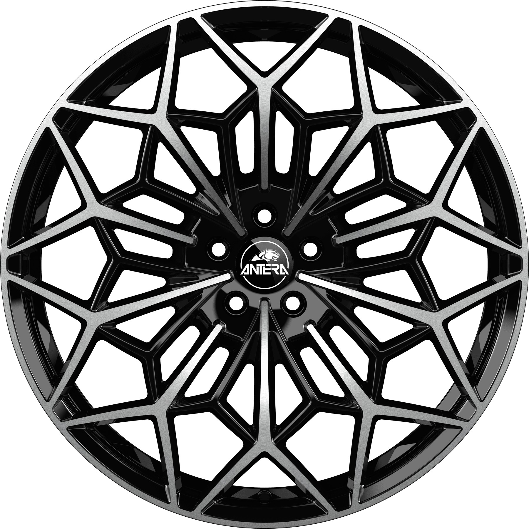 ANTERA A105 9.5X21 5X112 ET35/66.6 černá/leštěná