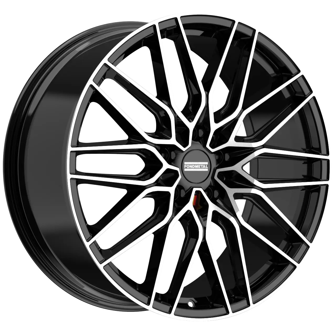 FONDMETAL CRATOS 9.5X21 5X112 ET40/66.5 černá/leštěná