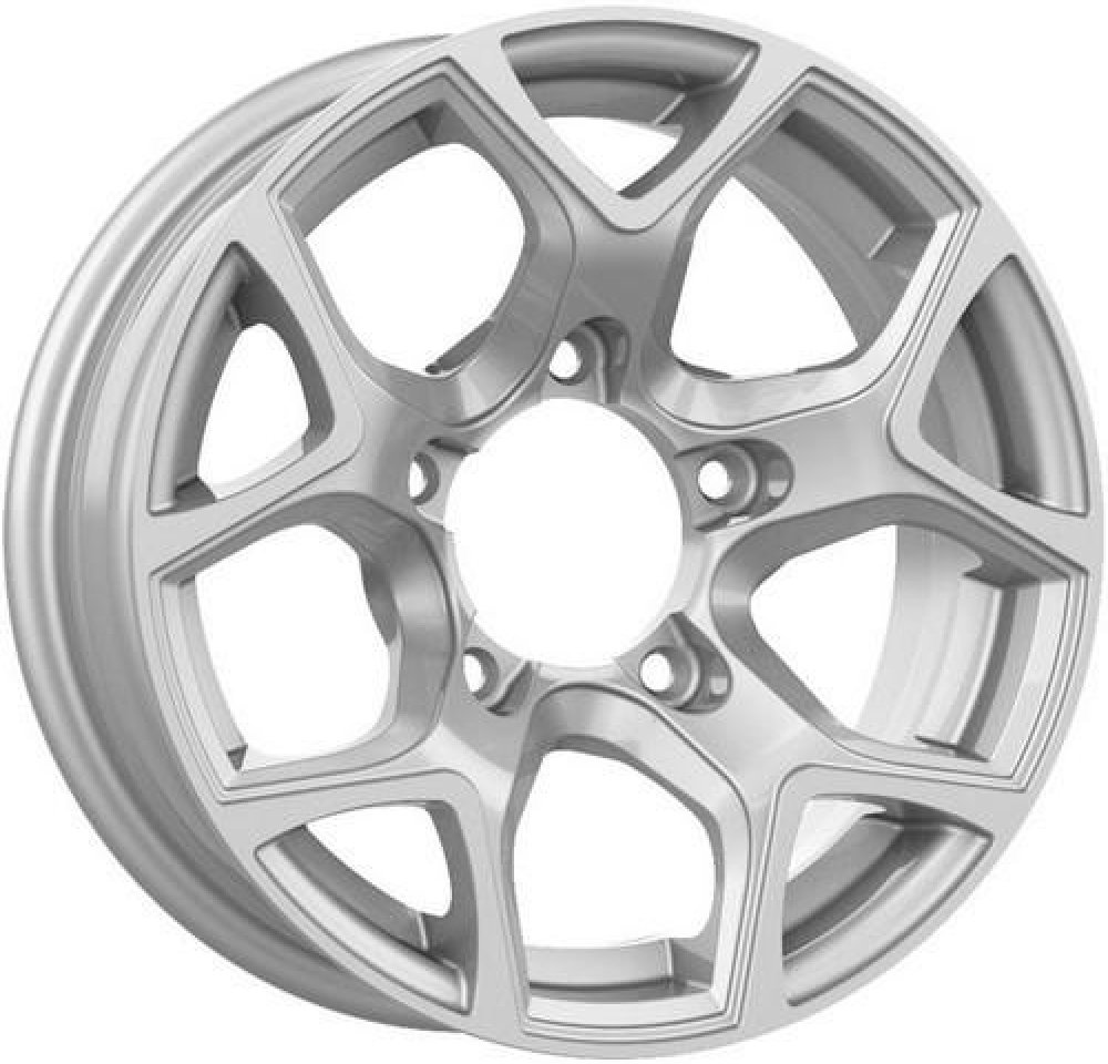 GMP SJ15 5.5X15 5X139.7 ET5/108 stříbrná