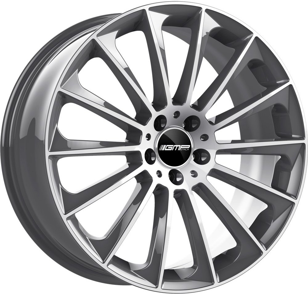 GMP STELLAR 9.5X20 5X112 ET50/66.6 šedá/stříbrná