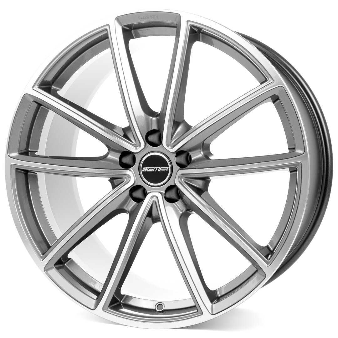 GMP TITAN 9.5X20 5X130 ET46/71.6 šedá/stříbrná