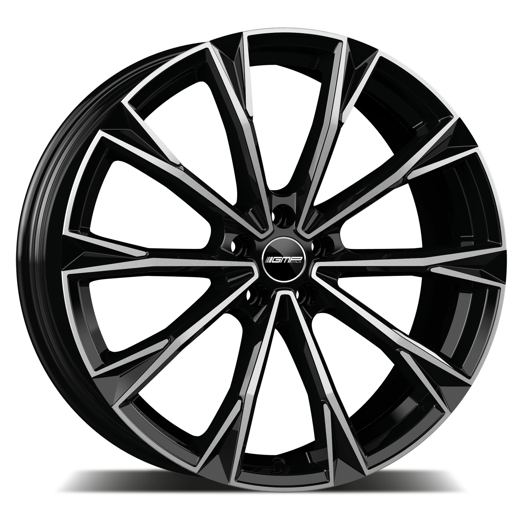GMP TOTALE 8.5X21 5X108 ET42/63.4 černá/leštěná