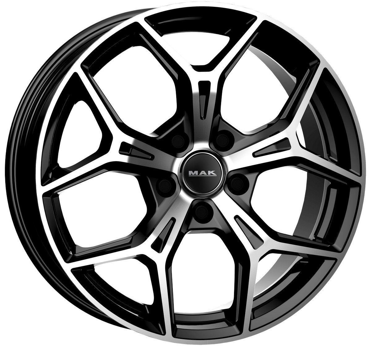 MAK EPICA 7X18 5X100 ET39/57.1 černá/leštěná
