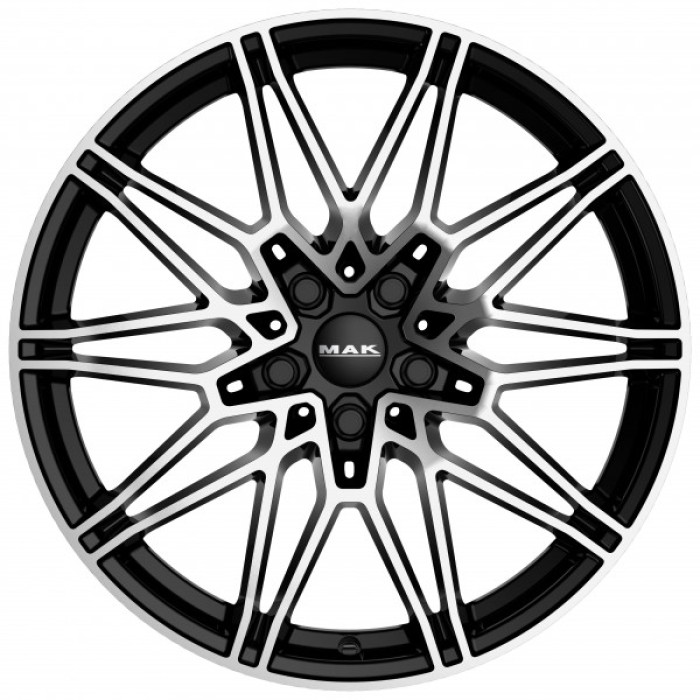 MAK KOENIG-D 9.5X19 5X112 ET39/66.6 černá/leštěná