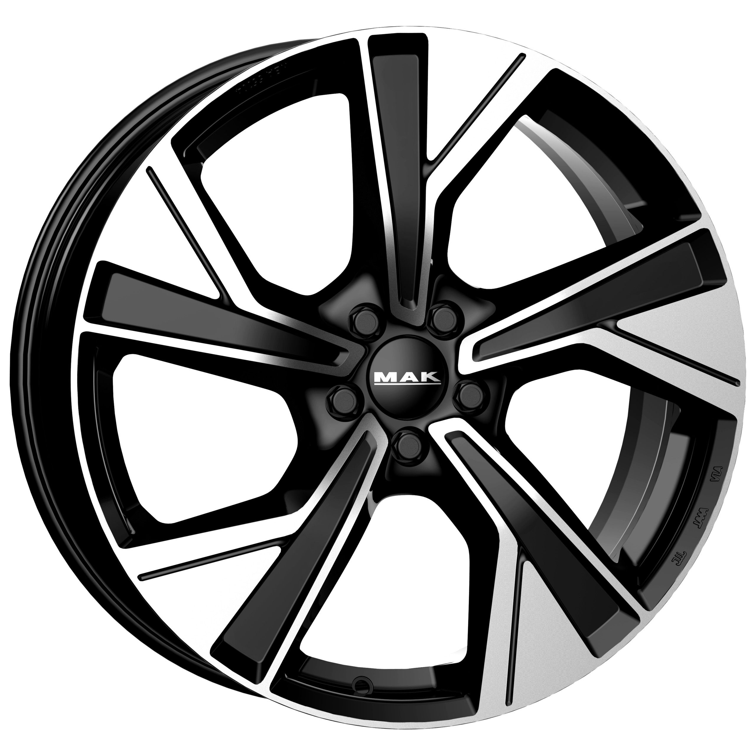 MAK MALMOE 7.5X19 5X108 ET50.5/63.4 černá/leštěná
