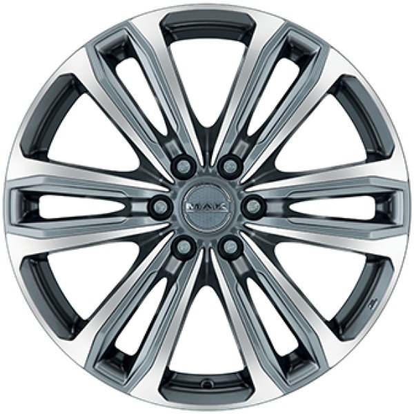 MAK SAFARI6 7.5X18 6X120 ET47/74.5 šedá/leštěná