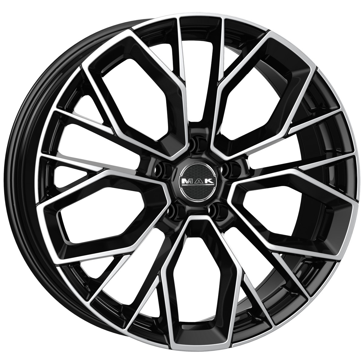 MAK STILO 7.5X18 5X114.3 ET45/76 černá/leštěná