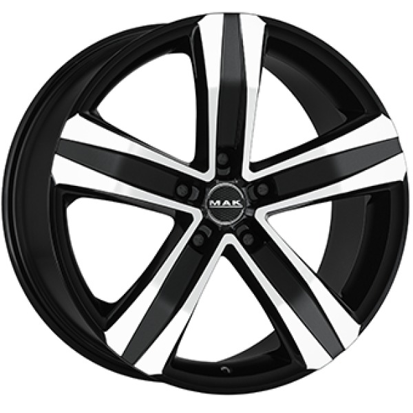 MAK STONE5 7X17 5X120 ET55/65.1 černá/leštěná