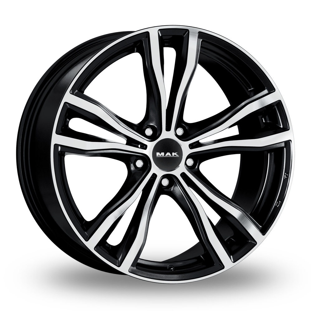 MAK X-MODE 9.5X21 5X112 ET37/66.6 černá/leštěná