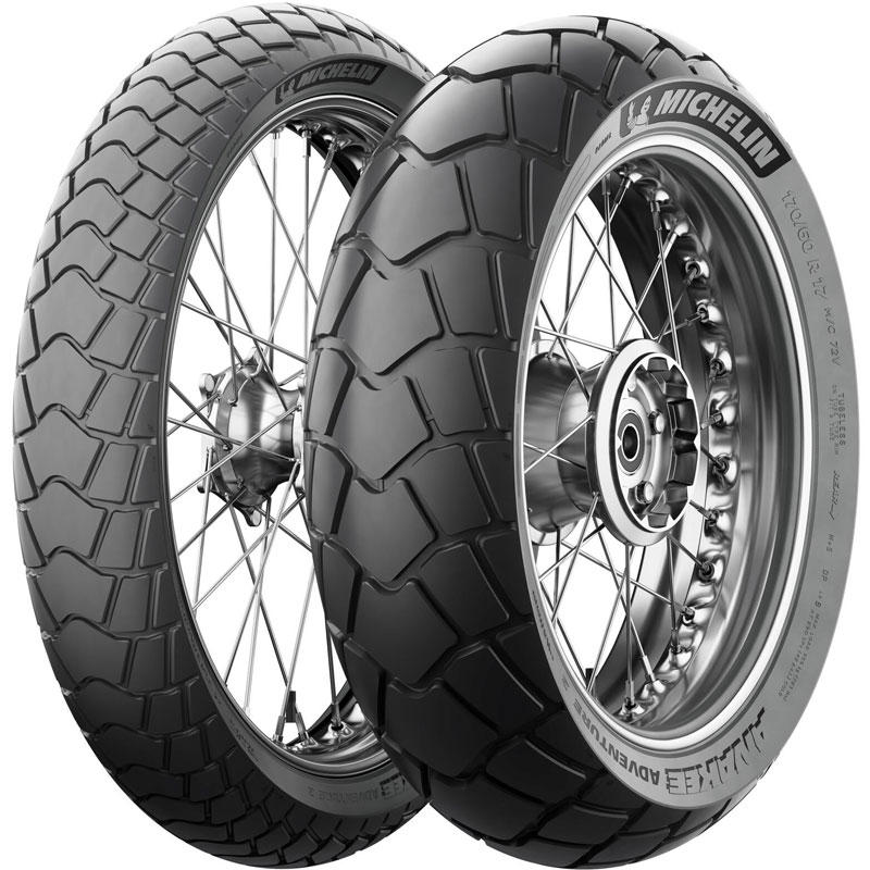 MICHELIN SET PNEUMATIK (CAI121272/25) 110/80R19 ANAKEE ADVENTURE 2 59V M/C TL/TT PŘEDNÍ DOT 2025 + (CAI997715/25) 150/70R17 ANAKEE ADVENTURE 2 69V M/C