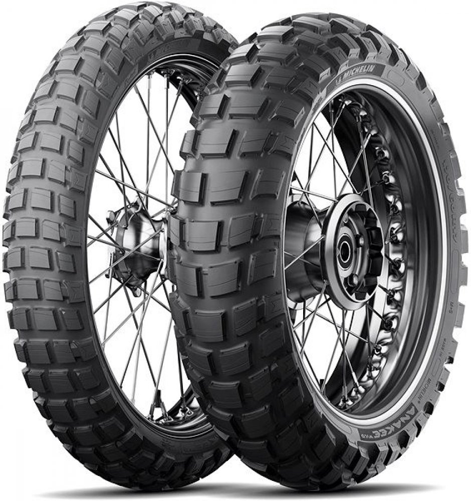 Sada moto pneu Michelin ANAKEE WILD - 110/80 R19 59R  + 150/70 R17 69R