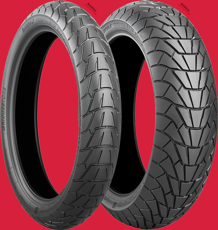 BRIDGESTONE 180/55 R17 AX41S SCRAMBLER M/C 73H TL REAR DOT2024