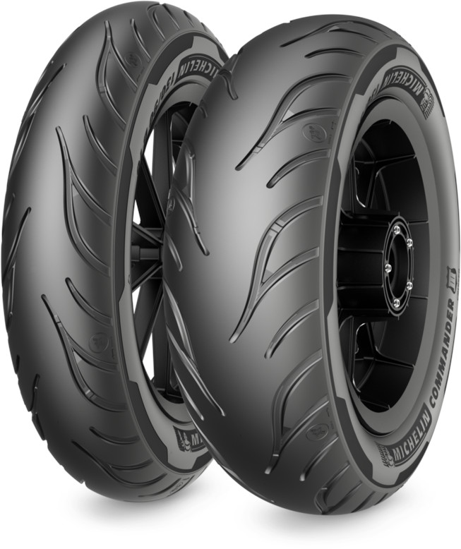 Sada moto pneu Michelin COMMANDER 3 CRUISER - 140/75 R17 67V  + 200/55 R17 78V