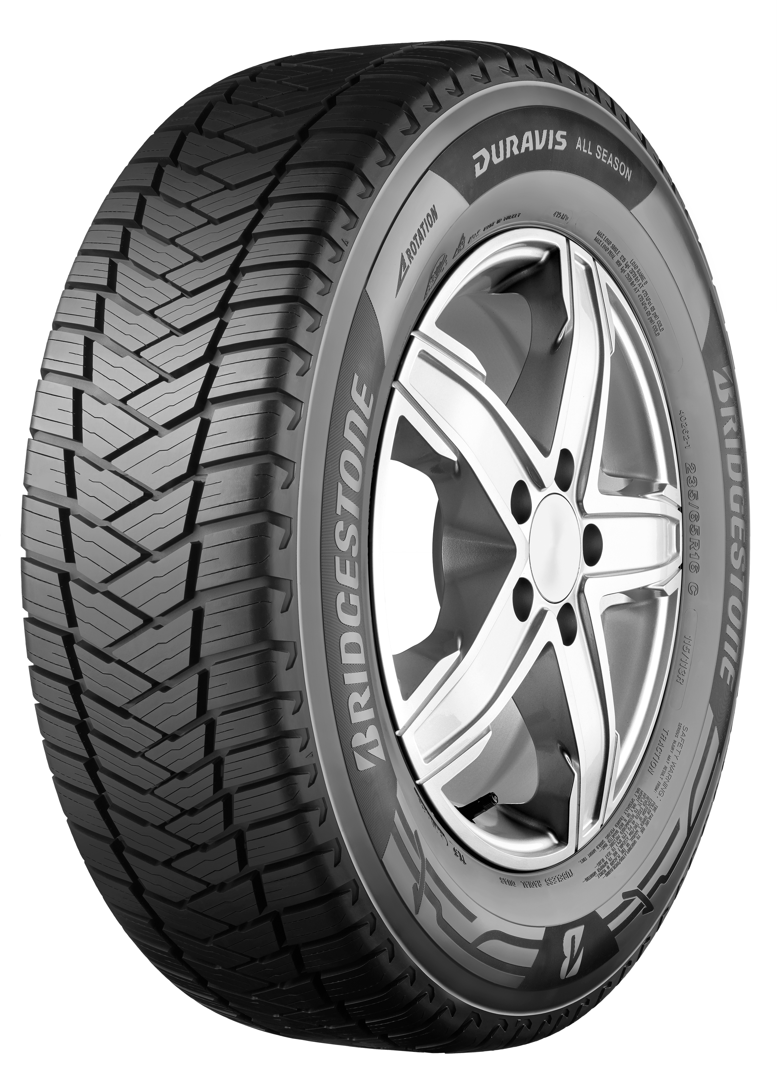 Bridgestone 225/75R16 121S DURAVIS ALL SEASON DOT24
