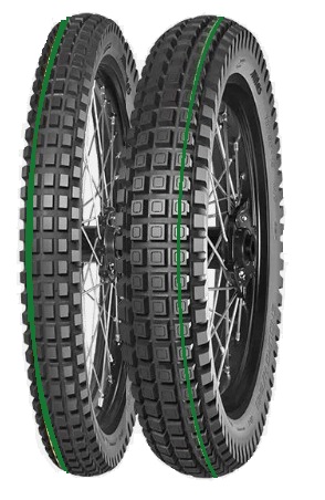 MITAS 110/90-19 ENDURO HYBRID SUPER LIGHT 62P TL/TT M+S (ZELENÝ PROUŽEK) ZADNÍ DOT 2024