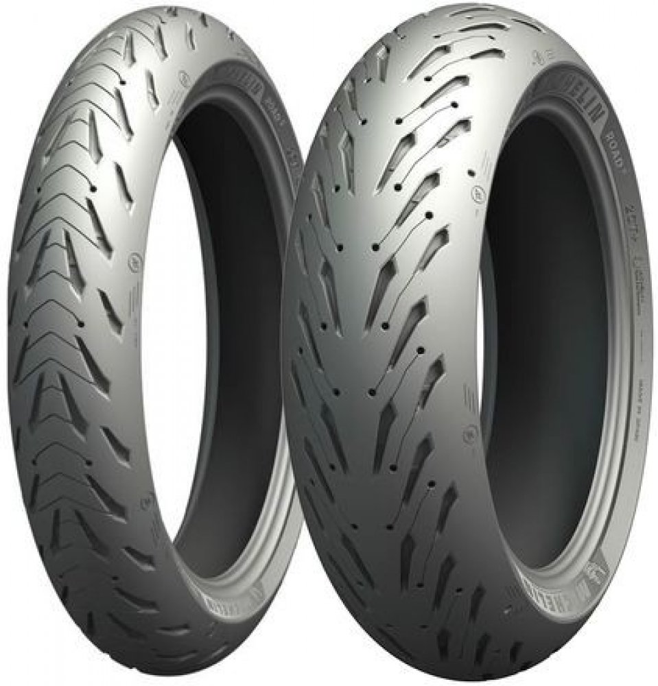 Sada moto pneu Michelin PILOT ROAD 5 - 120/70 R17 58W  + 160/60 R17 69W