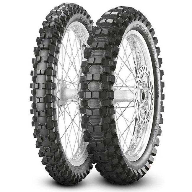 PIRELLI 80/100-12 SCORPION MX SOFT NHS 50M TT REAR DOT2024