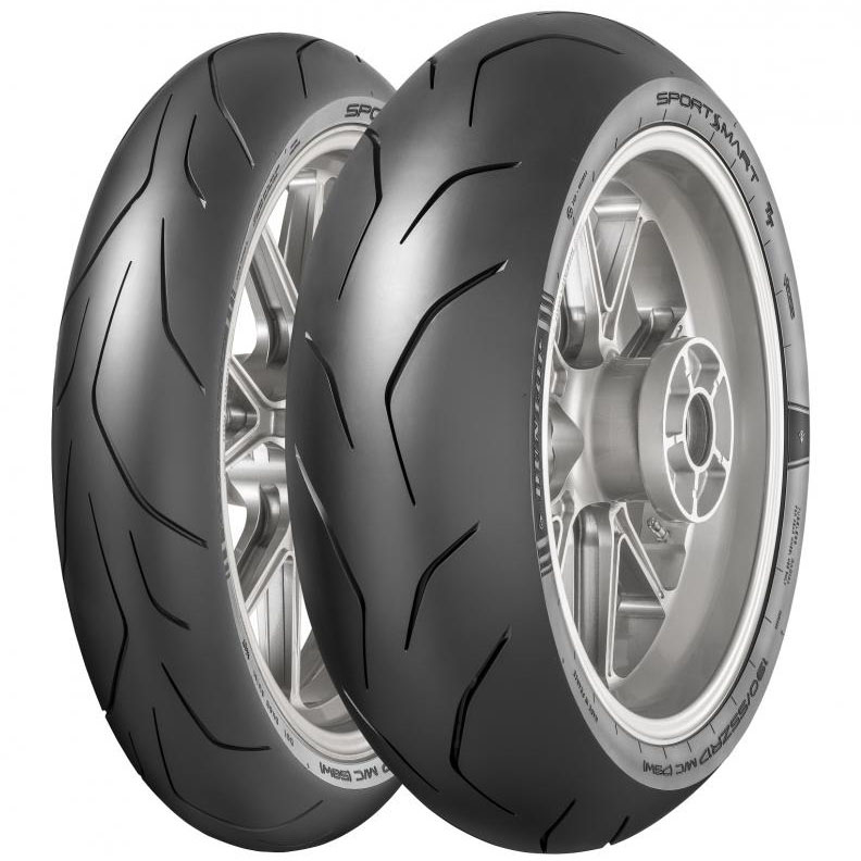 Sada moto pneu Dunlop SPORTSMART - 120/70 R17 58W  + 150/60 R17 66H