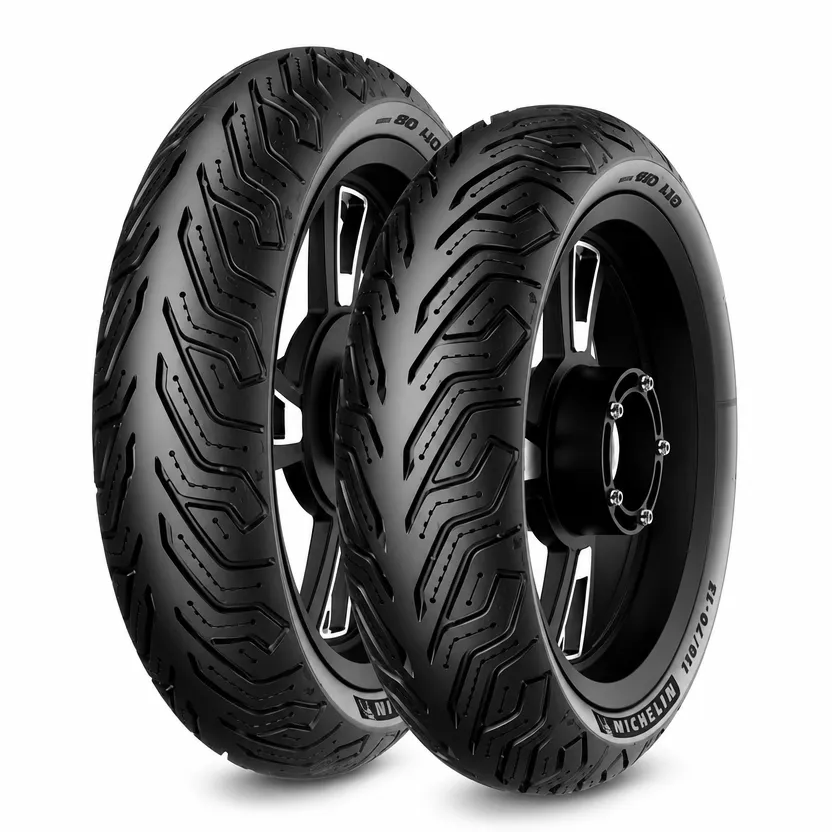 MICHELIN 110/70-12 CITY GRIP SAVER M/C 47S TL/TT FRONT/REAR DOT2025