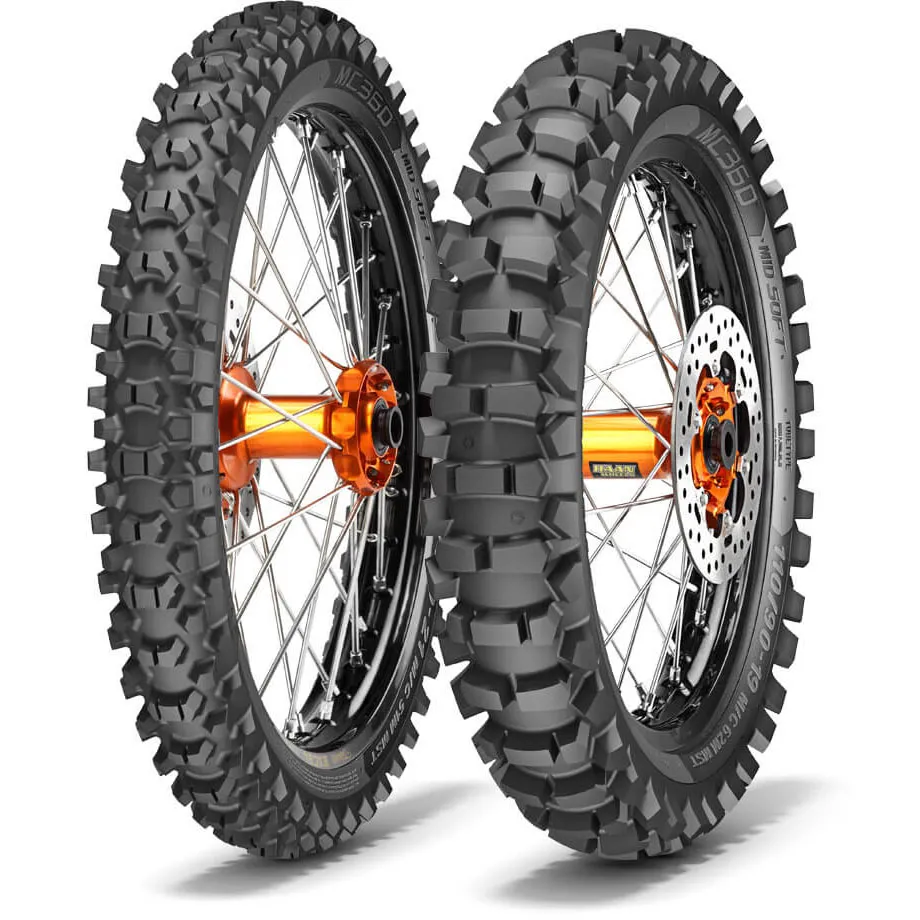 METZELER 120/80-19 MC360 MID SOFT NHS 63M TT REAR DOT2024