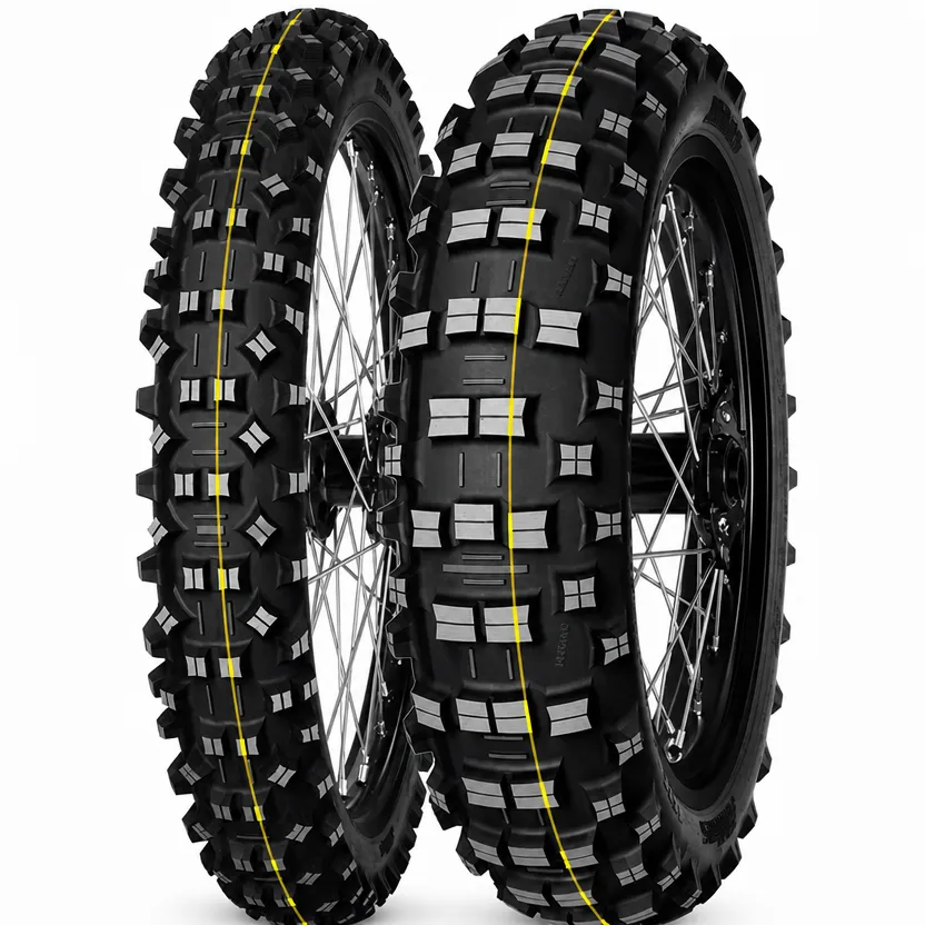 MITAS 120/90-18 TERRA FORCE-EF 65R TT SUPER LIGHT (FIM) GREEN REAR DOT2025
