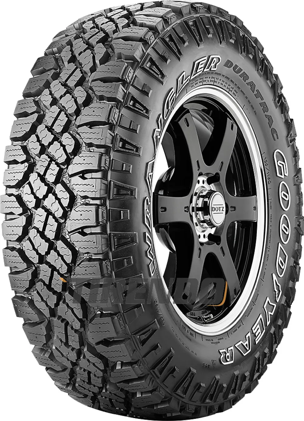 Goodyear 255/55R19 111Q Wrangler DuraTrac TL XL M+S P.O.R. FP