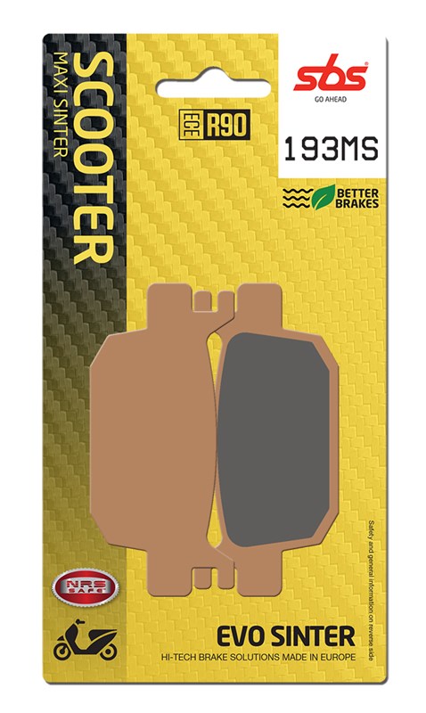SBS brake pads KH415 HONDA fes, nss, scooter (193MS)