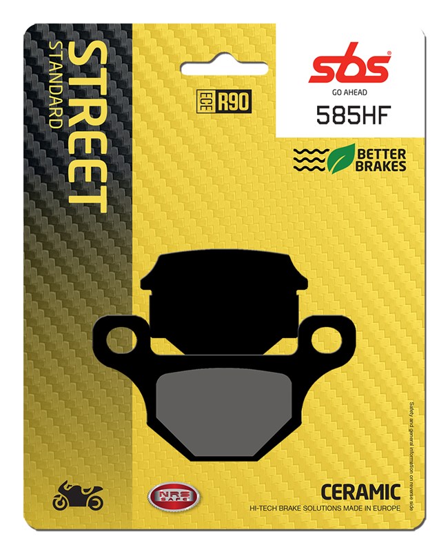SBS brake pads KH93 street standart ceramic colour black (585HF)