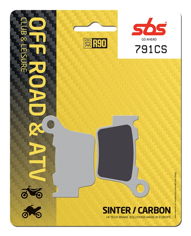 SBS brake pads KH368 OFF-ROAD carbon (791CS)
