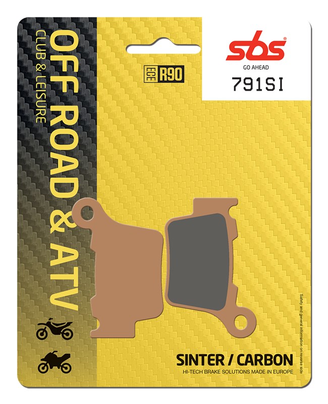SBS brake pads KH368 OFF-ROAD sinteredcolour gold (791SI)
