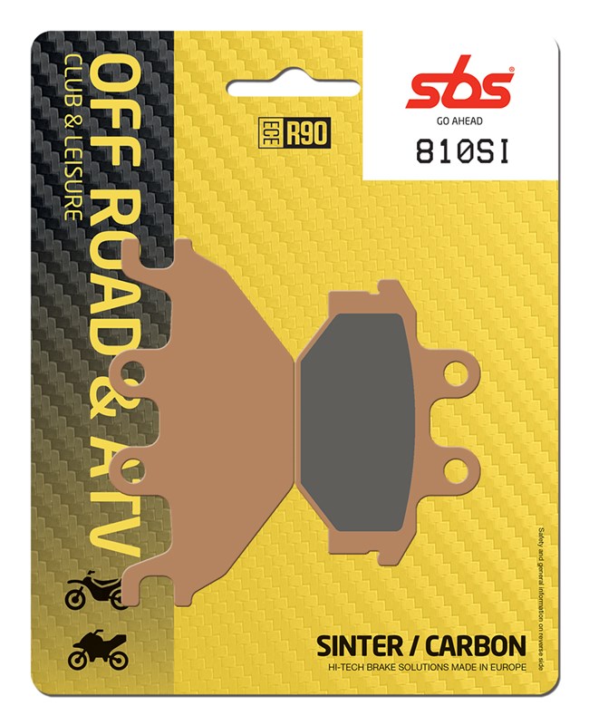 SBS AKCE brzdové destičky KH377 OFF-ROAD sintrované barva zlatá (810SI)