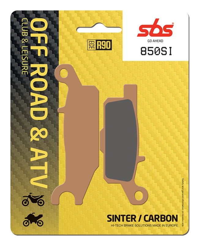 SBS brake pads KH443 OFF-ROAD sinteredYAMAHA yfm 550 grizzly 09-16, yfm 700 grizzly 07-17, 09-14 colour gold (850SI)