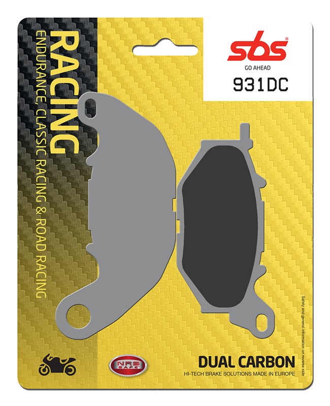 SBS brake pads front KH663 YAMAHA YZF-R25 15-20, YZF-R3 15-23 front (931DC)