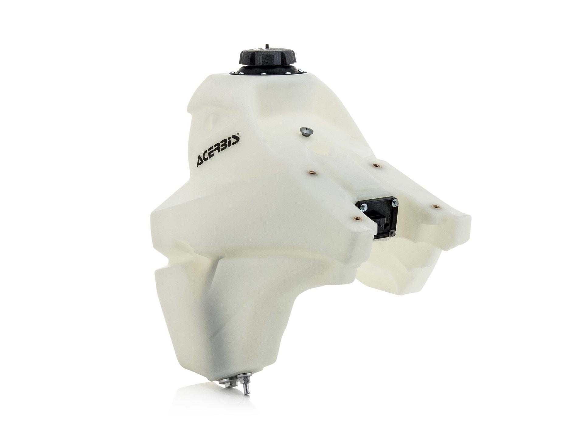 ACERBIS nádržka BAK paliva 12L KTM EXC 250 / 300 TPI 18-19, EXCF / EXC-F 250 / 350 / 450 / 500 17-19, SXF / SX-F 250 /350 / 450 16-18 průhledný (bílá / CLEAR)