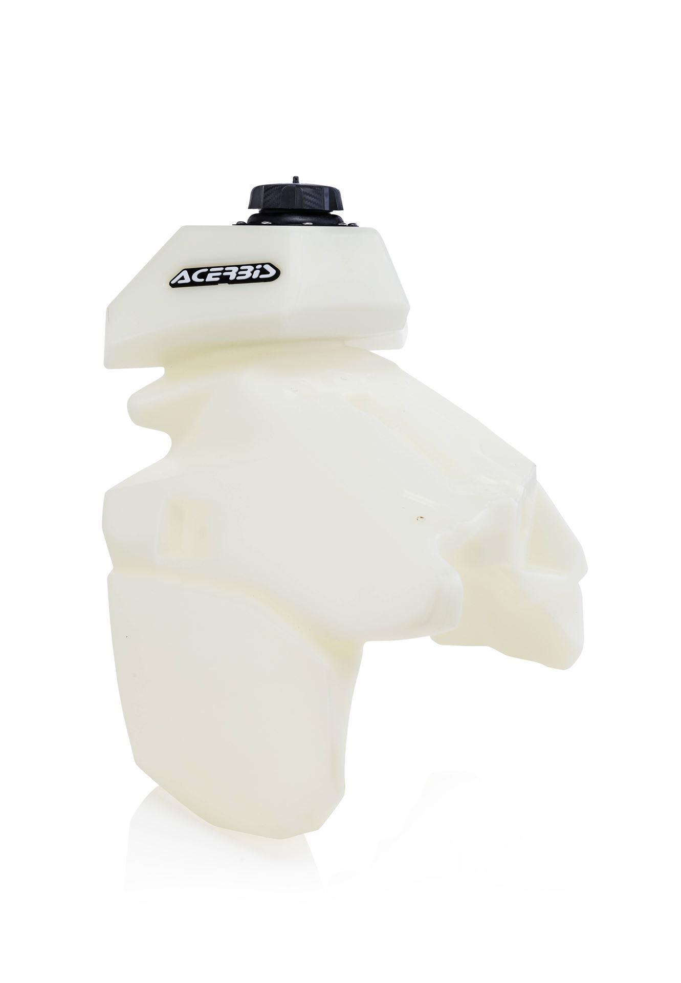 Levně ACERBIS nádržka BAK paliva 15L HUSQVARNA FE 250 / 350 / 450 / 501 20-23, TE 250 / 300 20-23, TX 300 20-22 průhledný (bílá / CLEAR) (ACERBIS nádržka)
