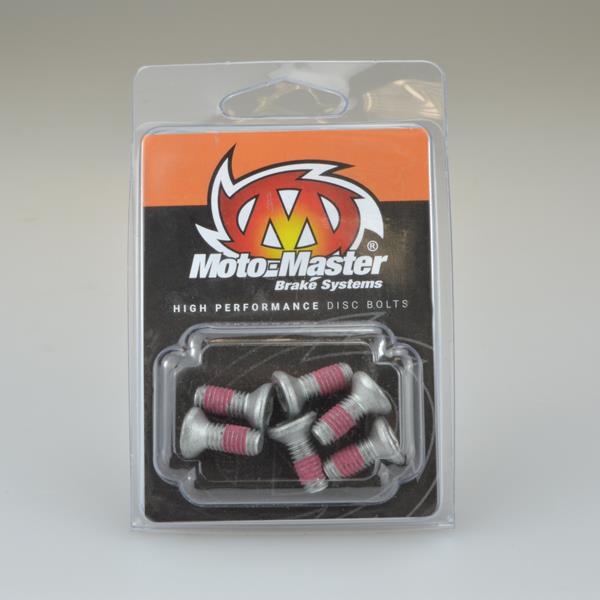 Levně MOTO-MASTER šrouby pro brzdové kotouče zadní / přední M6 X 12 (6 kus) FANTIC / HUSQVARNA/ KAWASAKI / SUZUKI / SWM / YAMAHA (MOTO-MASTER šrouby pro)