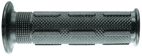 ARIETE grips ROAD SUPER SOFT (120 mm) open end black (KAWASAKI pattern) (12)