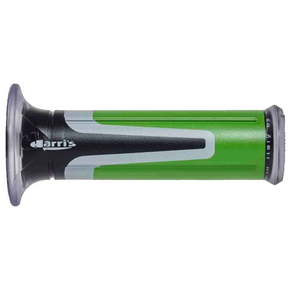 HARRIS gripy 01687/F-AV (120 mm/22 mm) s otvorem sportovní barva černá/zelená ( )
