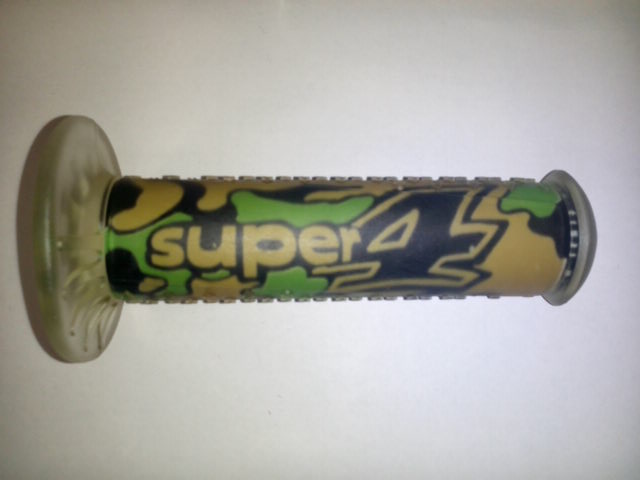 HARRIS gripy 01691/L-MI SUPER 4 CAMUFLAGE (130 mm/22 mm) bez otvoru barva zelená/hnědá ( )