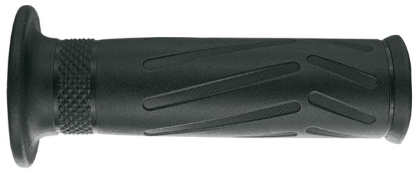 ARIETE grips ROAD SUPER SOFT (120 mm) open end color black (YAMAHA pattern) (R1) (MAJESTY) (12)