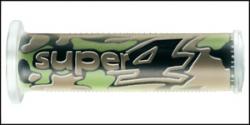 HARRI'S VÝPRODEJ gripy 01698-MI CAMUFLAGE Quad (120 MM/22 MM) bez otvoru barva zelená/hnědá