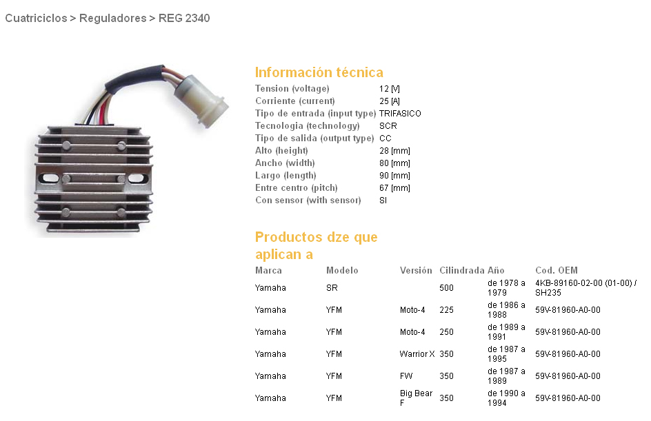 Voltage regulator DZE ELEKTRYKA 02340-01
