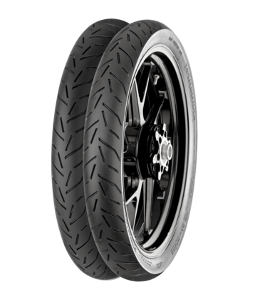 CONTINENTAL 2.75-17 CONTISTREET 47P TL M/C REINF PŘEDNÍ/ZADNÍ DOT 2025 (240409)