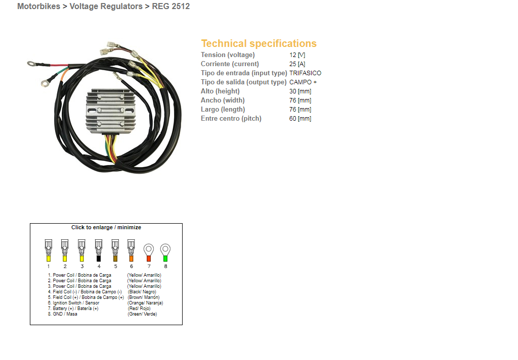 DZE regulátor napětí BMW R 60/75/65/80/90/100 74-88, MOTO GUZZI 650/750/850/1000 75-95 (12321244409, 12311244063) (ESR450)
