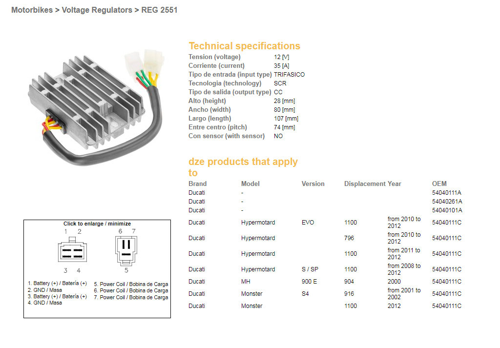 Voltage regulator DZE ELEKTRYKA 02551-01
