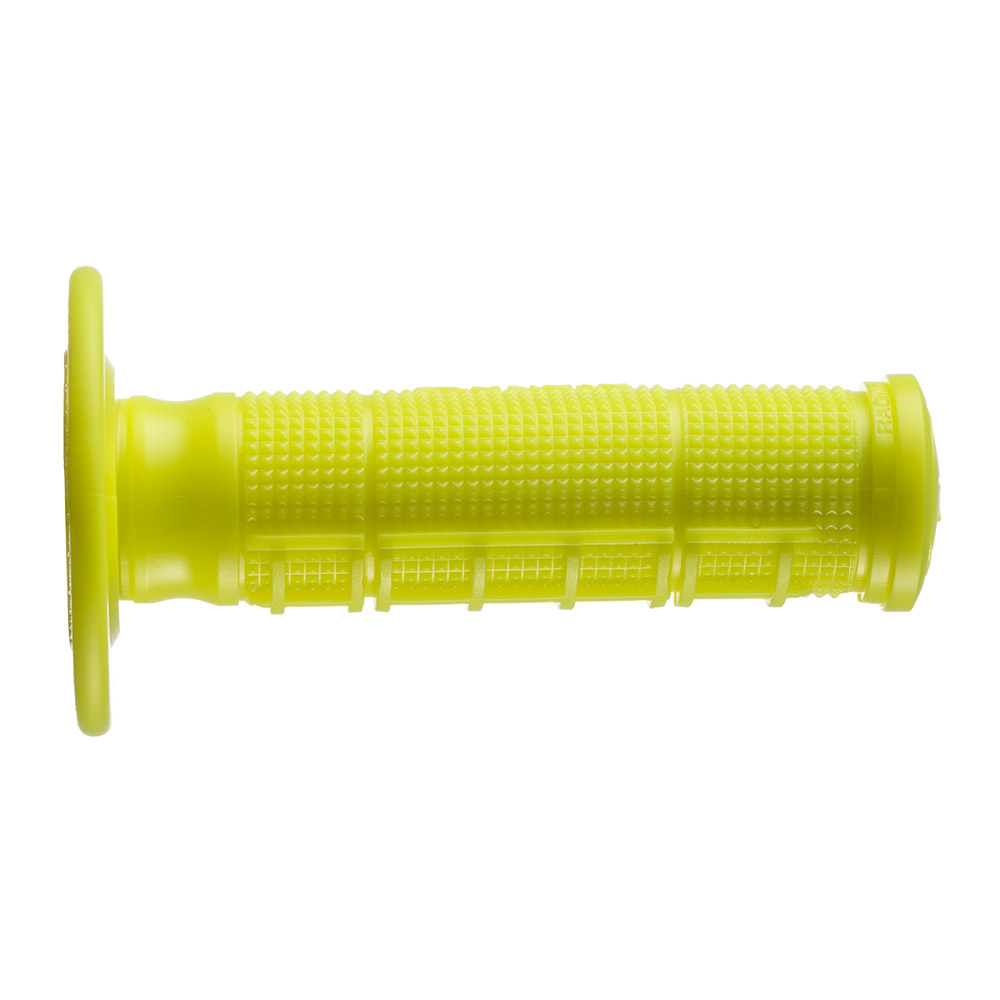 ARIETE grips OFF ROAD UNITY HALF-WAFFLE ASP (115mm) closed end color fluorescent yellow (12)