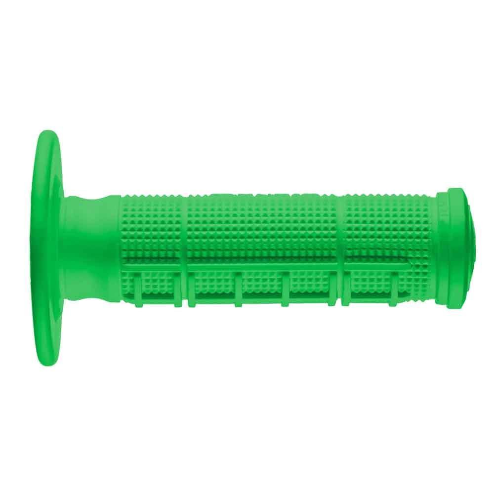 ARIETE gripy OFF ROAD UNITY HALF-WAFFLE ASP (115 mm) bez otvoru barva zelená fluorescenční (12) ( )