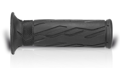 ARIETE grips ROAD SUPER SOFT (120 mm) open end color black (SUZUKI pattern) (12)