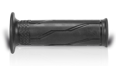 ARIETE grips ROAD SUPER SOFT (120 mm) without hole color black (YAMAHA pattern) (12)