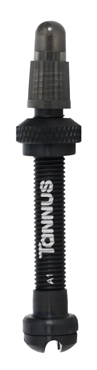 Levně TANNUS ventil pro bezdušový systém TUBELESS 45mm barva černá (TANNUS ventil pro bezdušový systém TUBELESS 45mm barva černá)